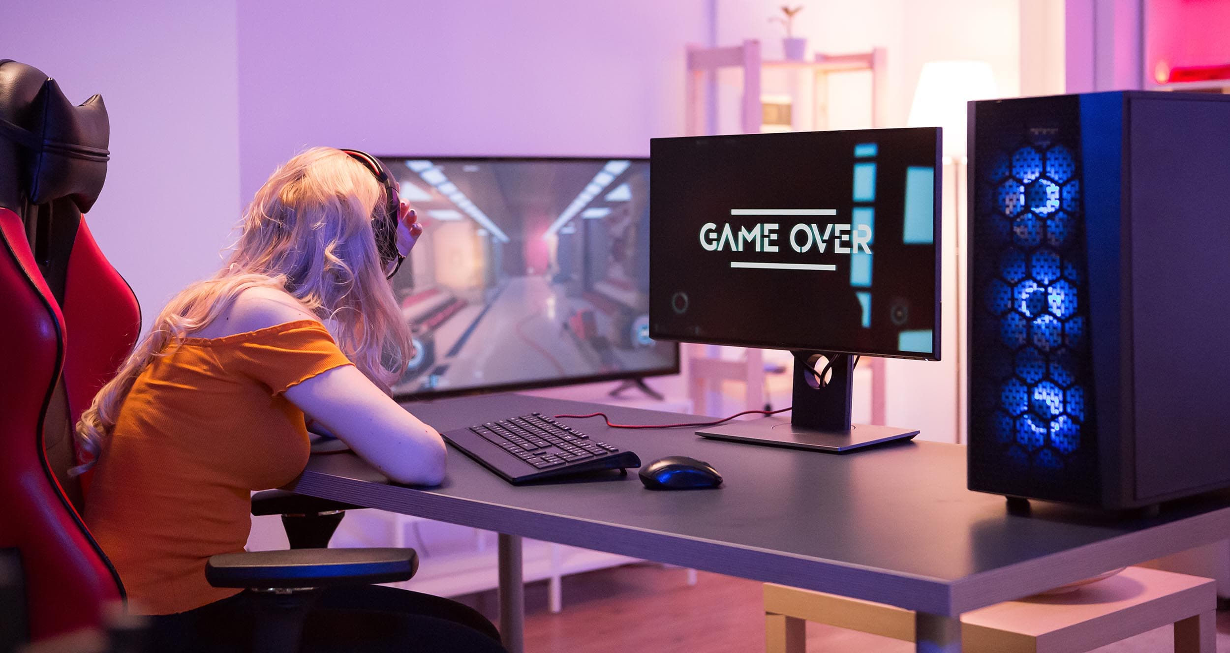 Spelarar frå Vestlandet E-sport i aksjon